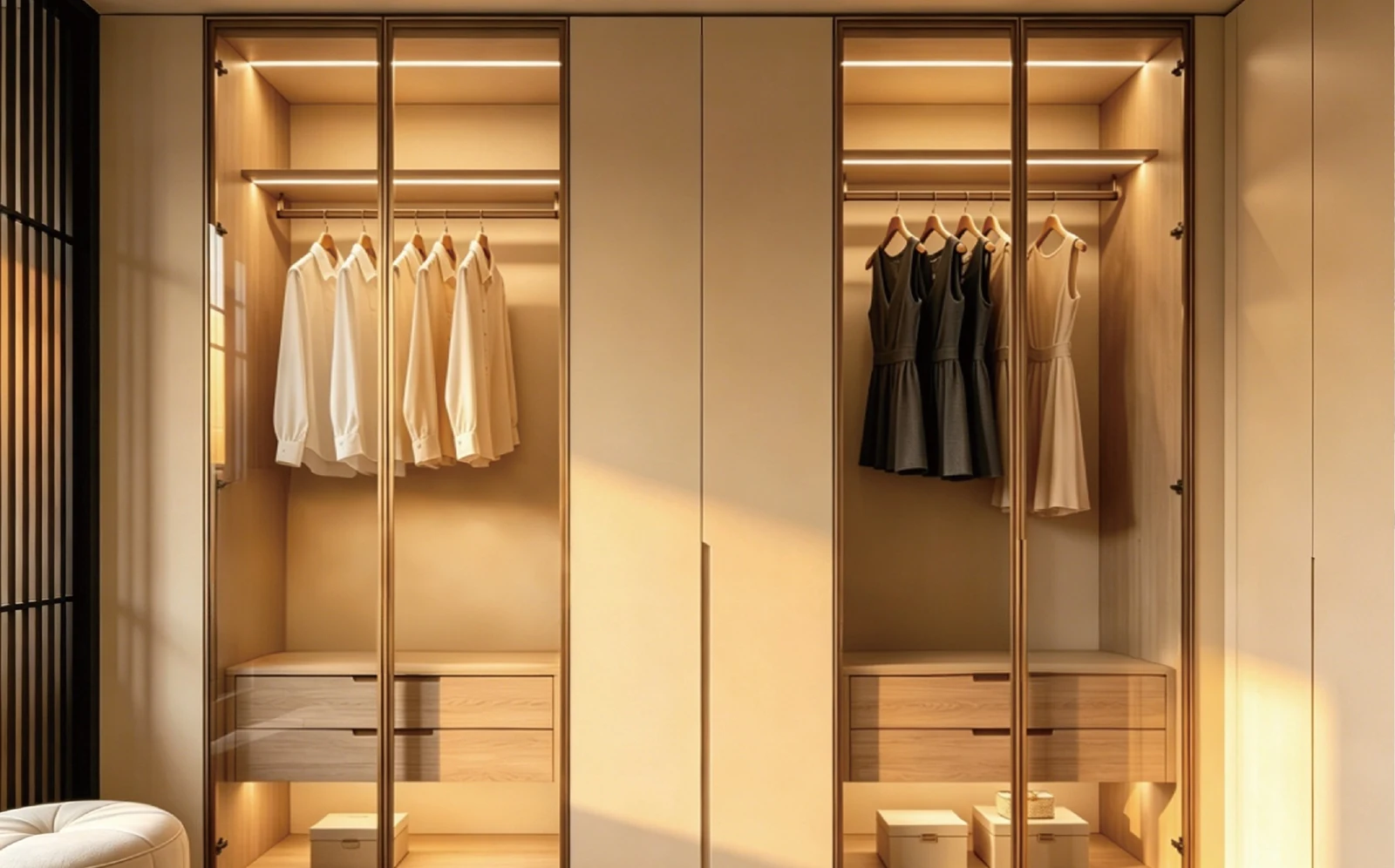 Wardrobe — Storage that descends to meet you